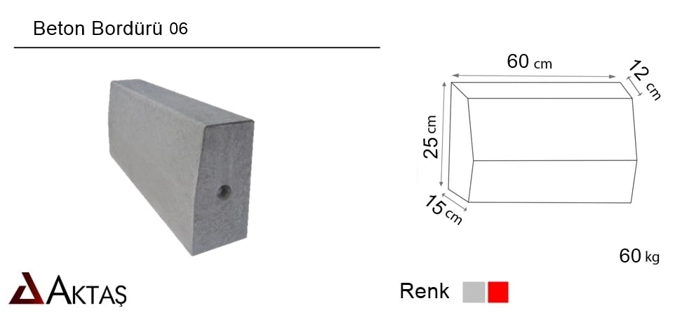 BELEDİYE BORDÜRÜ 60×25 - Görsel 2