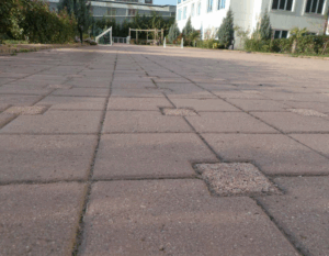 Kırmızı Kare L Taşı