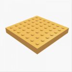 Görme Engelli Uyarı Taşı 30x30x3 - Görsel 2