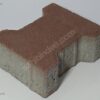 Kırmızı beton kilit taşı, park yolu, garaj yolu, teras, bahçe