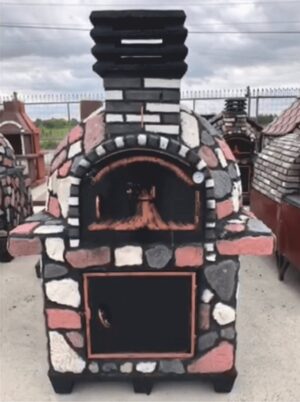 Beton Hazır Fırın, bahçeniz veya terasınız için mükemmel bir lezzetli yemekler pişirme çözümüdür.