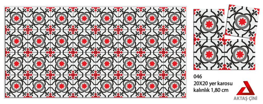 Antik Desenli Karo