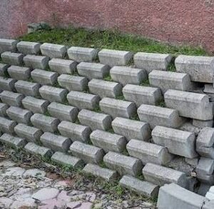 Set Yapmak için Şev taşı