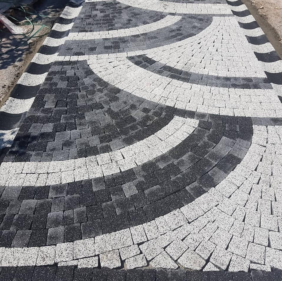 Kumlamalı parke taşı - Görsel 5