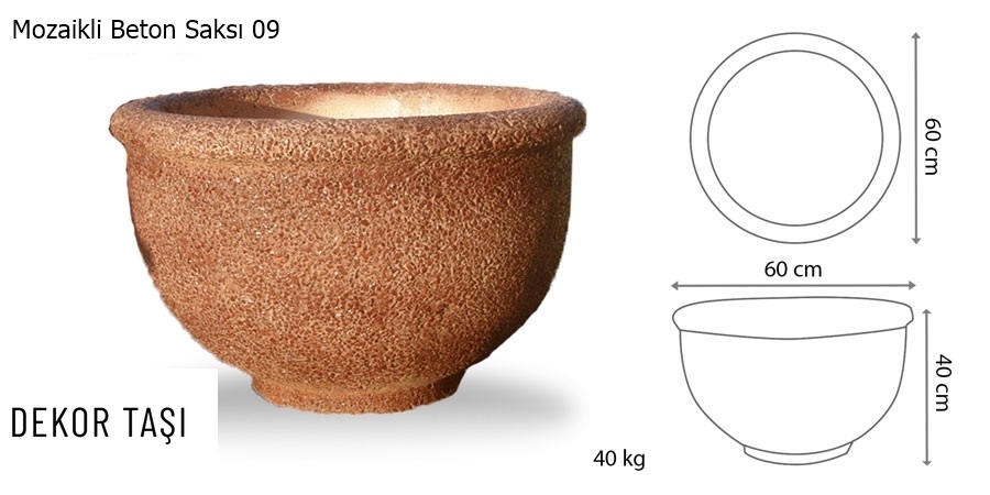 Arnavutköy Beton Saksı - Görsel 2