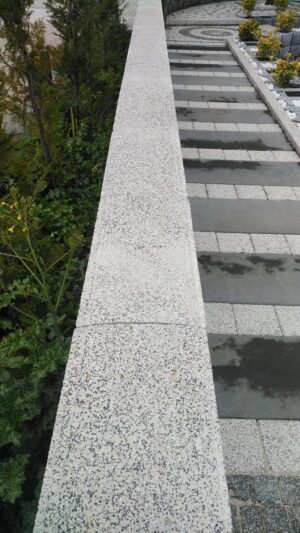 Beyaz Kumlamalı Beyaz Harpuşta 25x50