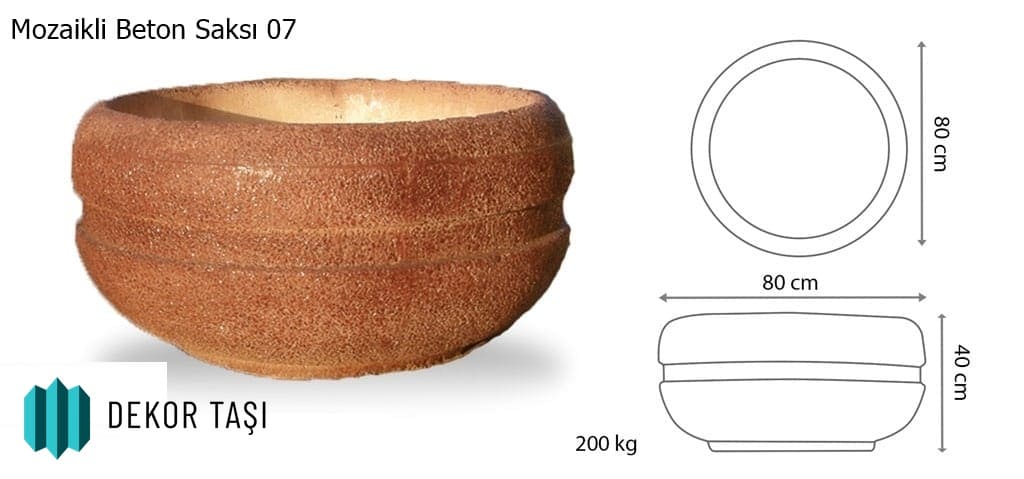 Esenyurt Beton Saksı - Görsel 2