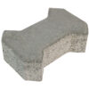 Gri Çift Dekor Parke Taşı 20x13.5x8 cm (m² Fiyatı)