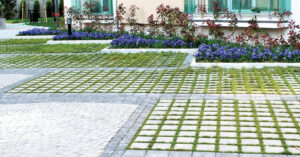 Gri Çim Parke Taşı 20x20x8 cm (m² Fiyatı)