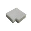 Gri Kare L Parke Taşı 20x20x8 cm (m² Fiyatı)