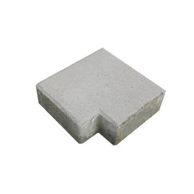 Gri Kare L Parke Taşı 20x20x8 cm (m² Fiyatı)