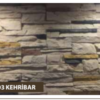 Kehribar Modeli Krater Taş Duvar Kaplama