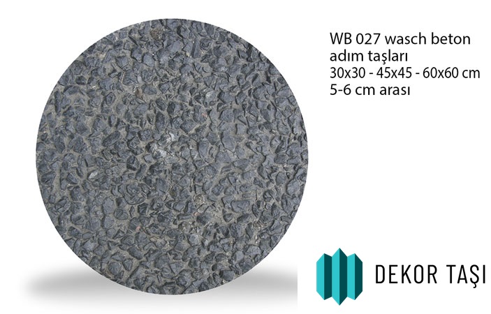Kraków Wash Beton Karo Adım Taşı - Görsel 2