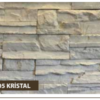 Kristal Modeli Krater Taş Duvar Kaplama