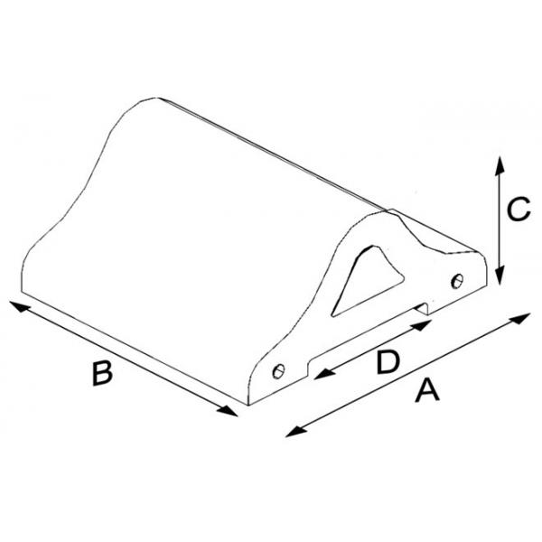 Omurga Harpuşta Tuğlası 20 cm - Görsel 3