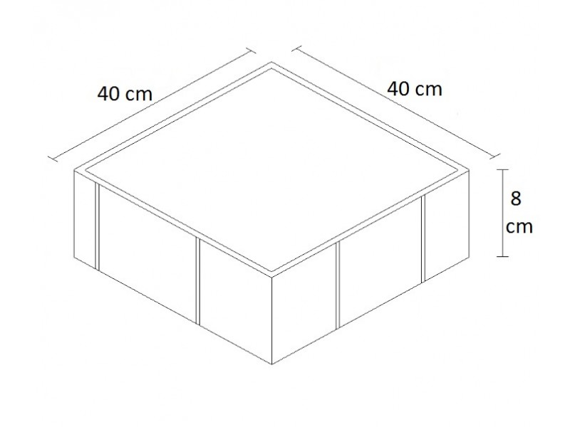 Bazalt Kumlamalı 40x40 Parke - Görsel 3
