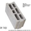 TBL 15 G 15x39x18,5 İki Sıra Boşluklu 6 Gözlü Blok