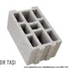 TBL 25 G 25x39x18,5 Üç Sıra Boşluklu 9 Gözlü Blok