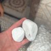 Yumurta Dolomit Beyaz 6–10 cm Cilalı Peyzaj Çakıl Taşı