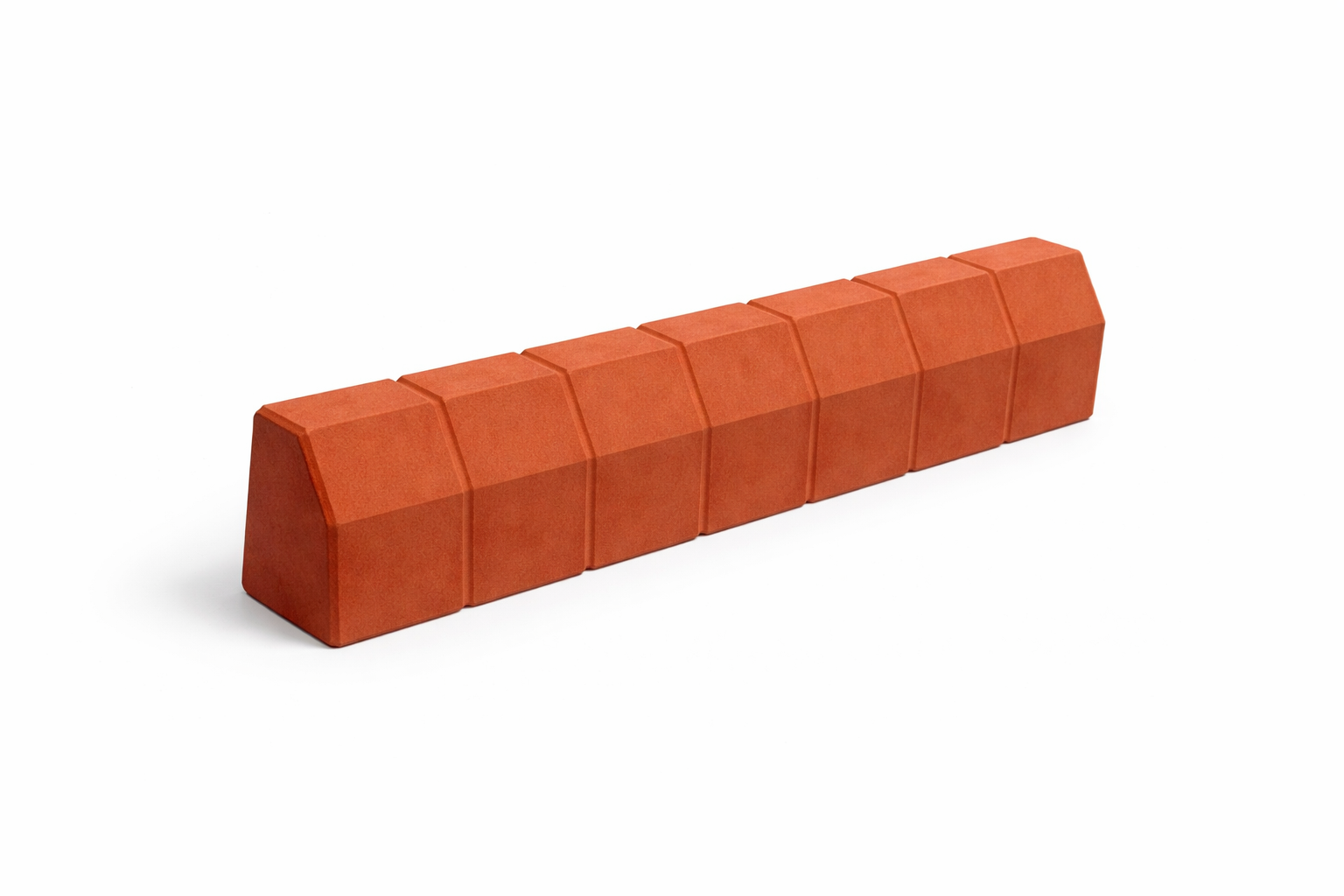 Çizgili Beton Bordür 50x12x6 cm