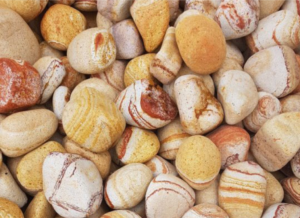 Sarı Dolomit Taşı (Rainbow Dolomit) 2–4 cm | 20 Kg Dekoratif Çakıl Taşı