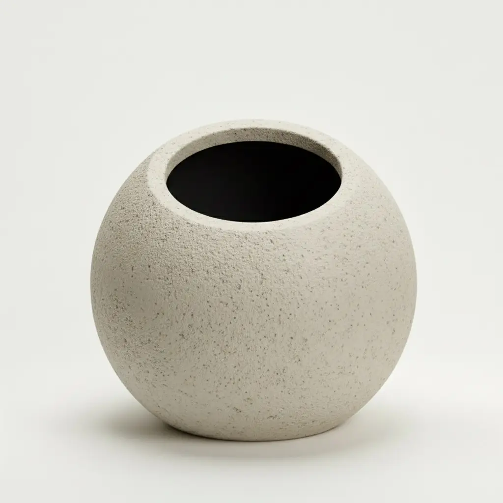 Büyük Dekoratif Saksı 50x50 cm - Görsel 4
