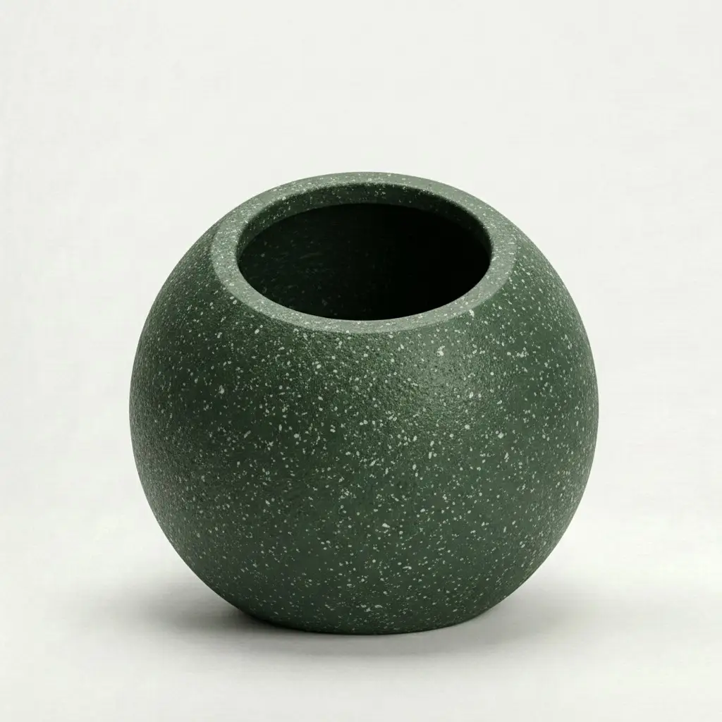 Büyük Dekoratif Saksı 50x50 cm - Görsel 3